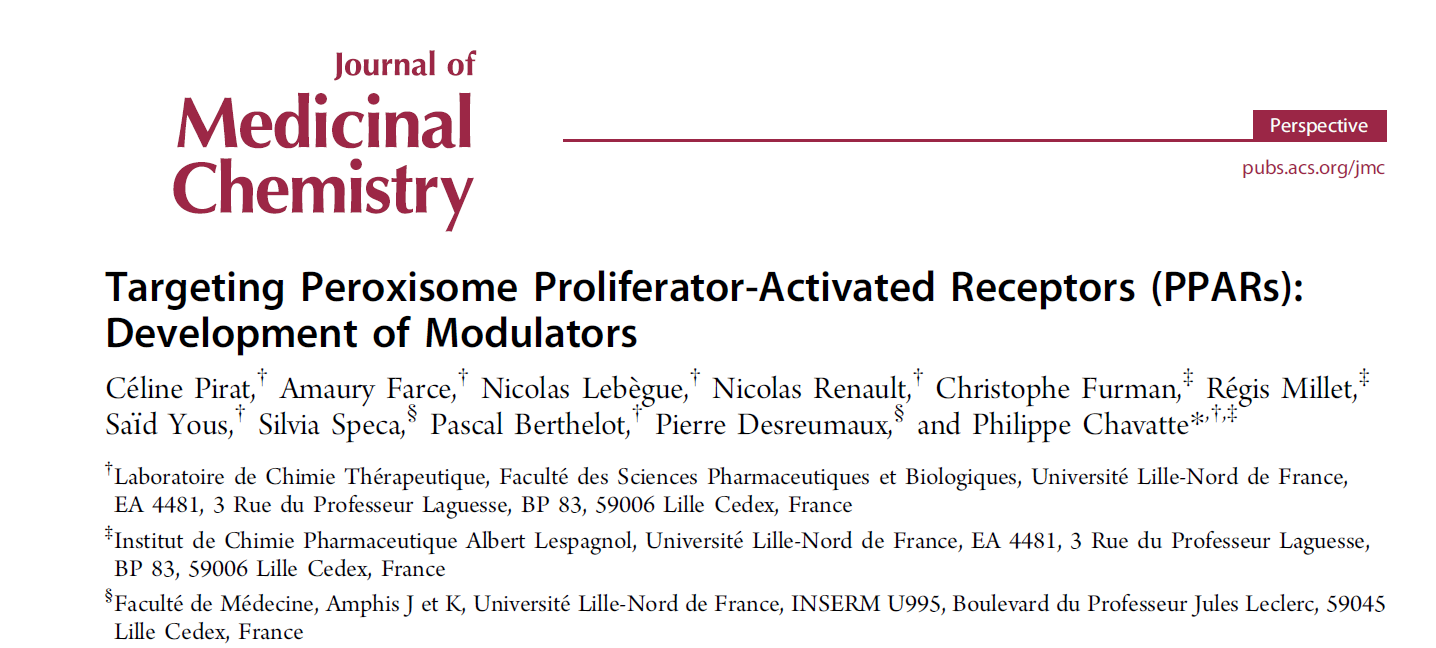 Targeting Peroxisome Proliferator-Activated Receptors (PPARs): Development of Modulators